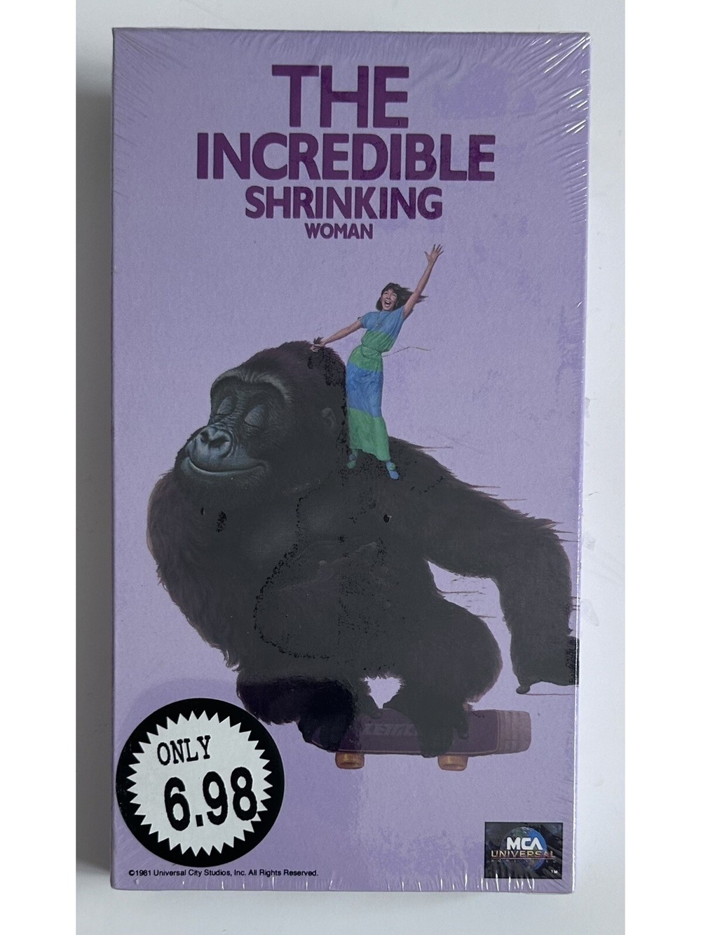 The Incredible Shrinking Woman VHS